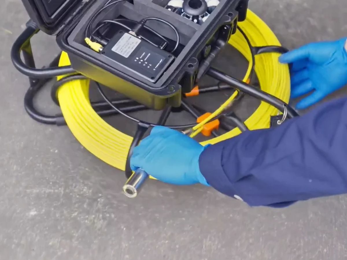 Sewer camera inspection equipment and monitor